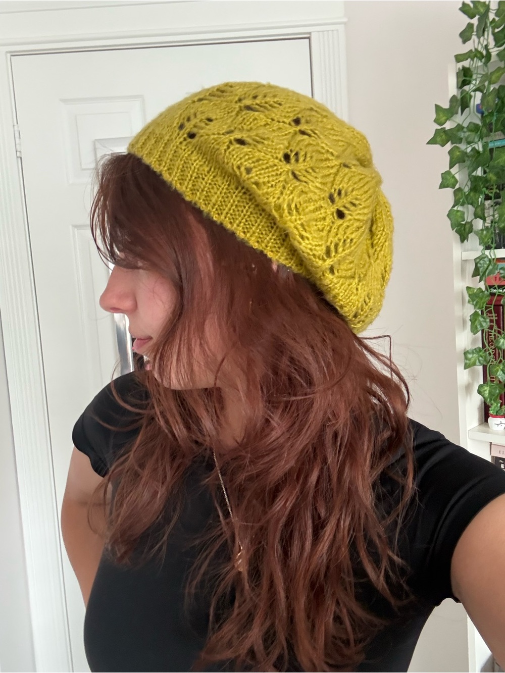 Forever 21 Knit Beanie in Chartreuse